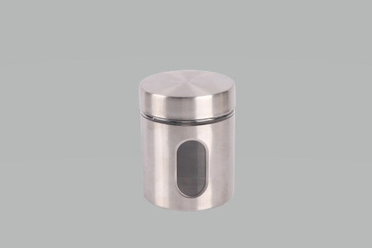 Glass Jar with Stainless Steel Coating, 600 mL