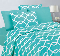 14000 Series Printed Sheet Set - Soft, Breathable, and Durable Bedding