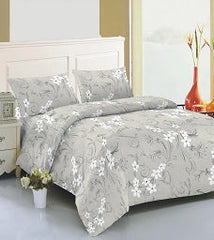 Duvet Cover Printed 3 pcs Set - Reversible