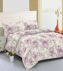 Duvet Cover Printed 3 pcs Set - Reversible