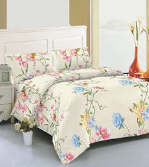 Duvet Cover Printed 3 pcs Set - Reversible