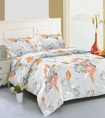 Duvet Cover Printed 3 pcs Set - Reversible