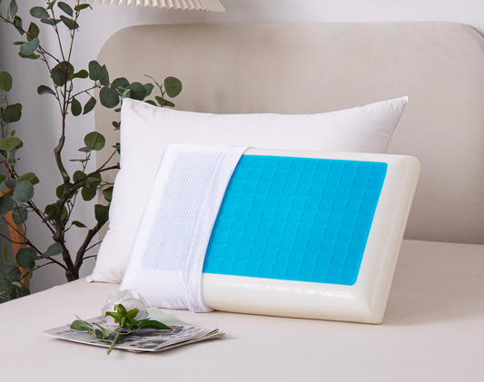 Gel Memory Foam Pillow - Standard 16" x 24"