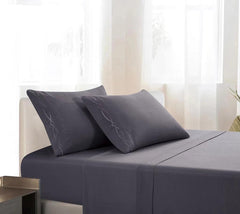 7600 Series Solid Bed Sheets - Premium Comfort with Lasting Elegance