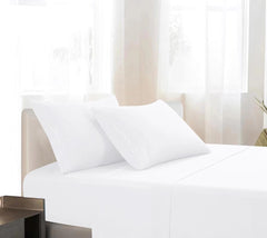 7600 Series Solid Bed Sheets - Premium Comfort with Lasting Elegance