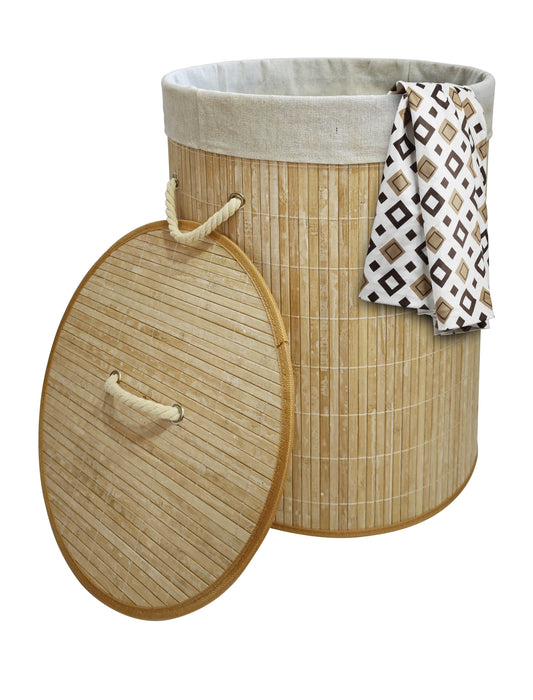 Bamboo Hamper - Round