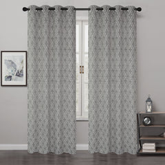 Calabria Catanzaro Designed Jacquard 54" X 84" Curtain