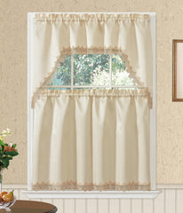 Lily Rose Kitchen Curtain