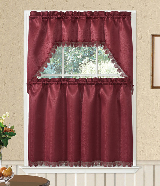 Lily Rose Kitchen Curtain