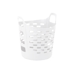 Panier à linge Flex - 35L (Blanc ou Gris)