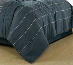 7 Pieces Comforter Set - LONDON