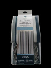 PEVA Printed Liner with Metal Hooks