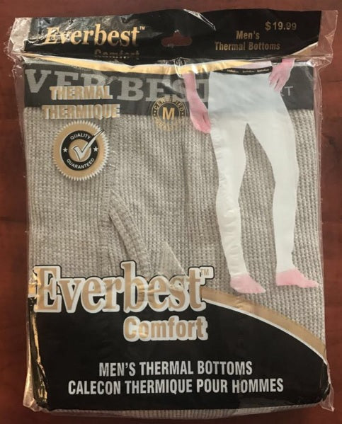 Thermal Long Johns - Grey