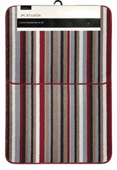 Lucca Decorative Rug / Tapis Décoratif Lucca  - 2 piece Set / Ensemble 2 pièce  18" X 24" / 46cm X 61cm & 24" X 36" / 61cm X 91cm