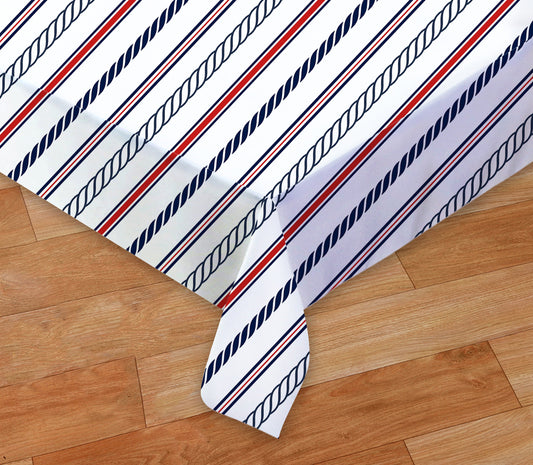 Tablecloth with Flannel Backing - 60"x84"