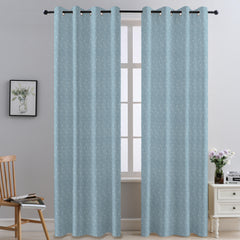 Patrona Shells  - Two Tone Jacquard 84" Curtain with Rings / Rideau 84" jacquard bicolore avec anneaux