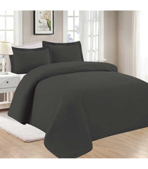 Duvet Cover Solid - 3 pc Set - Reversible