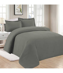 Duvet Cover Solid - 3 pc Set - Reversible