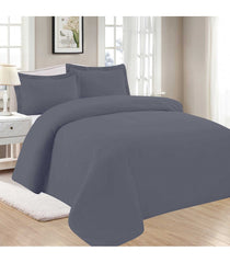 Duvet Cover Solid - 3 pc Set - Reversible