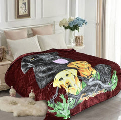 Korean Mink Blanket Animal Printed - 4kg "QUEEN SIZE ONLY"