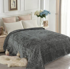 Korean Mink Blanket Solid - 4kg " QUEEN SIZE ONLY "