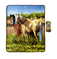 Everbest Rolled Animal Soft Throw 50" x 60" - Mix